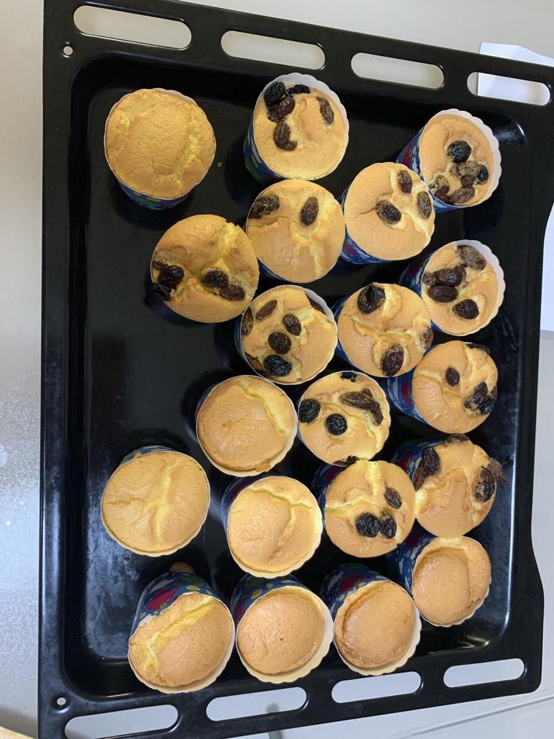 纸杯蛋糕 8寸戚风蛋糕的量