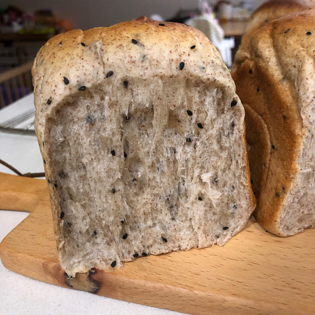 拿铁咖啡风味全麦吐司🍞疯狂消耗淡奶油‼️