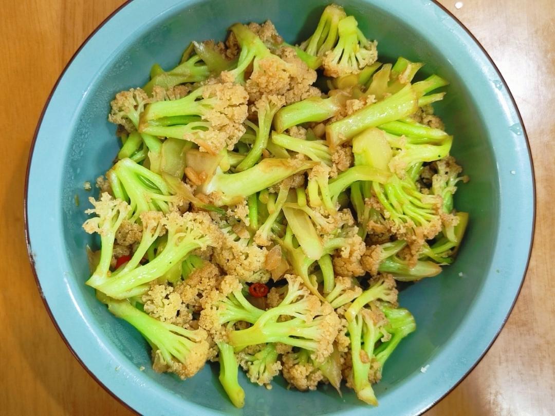 无肉简易版干煸菜花