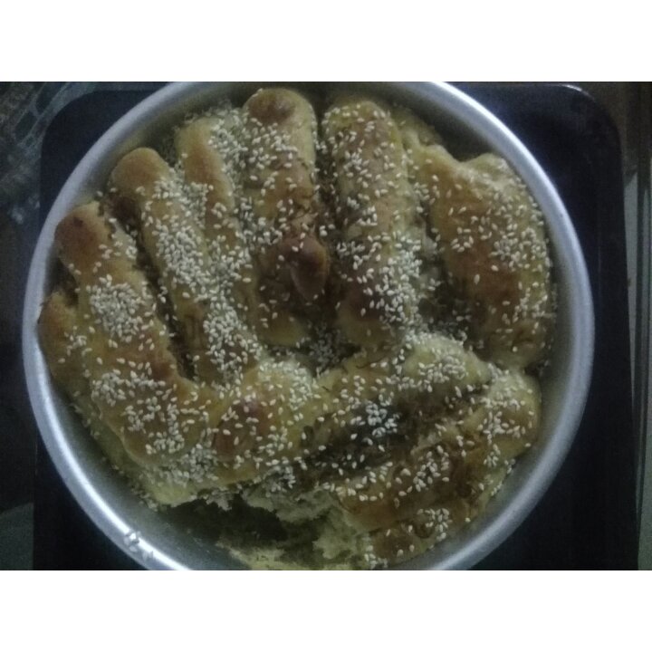 手撕千层肉松面包
