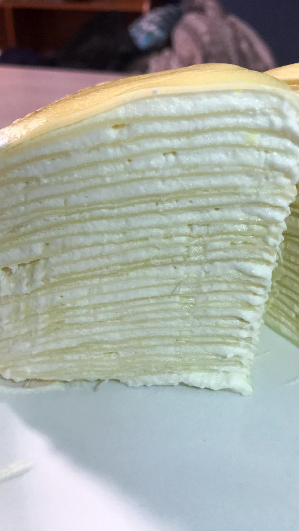 榴莲千层（超软糯蛋皮配方٩( ᐛ )و