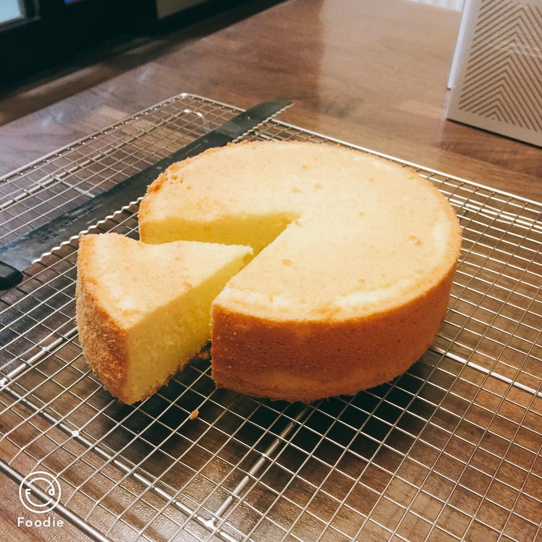 8寸戚风（北鼎食谱）