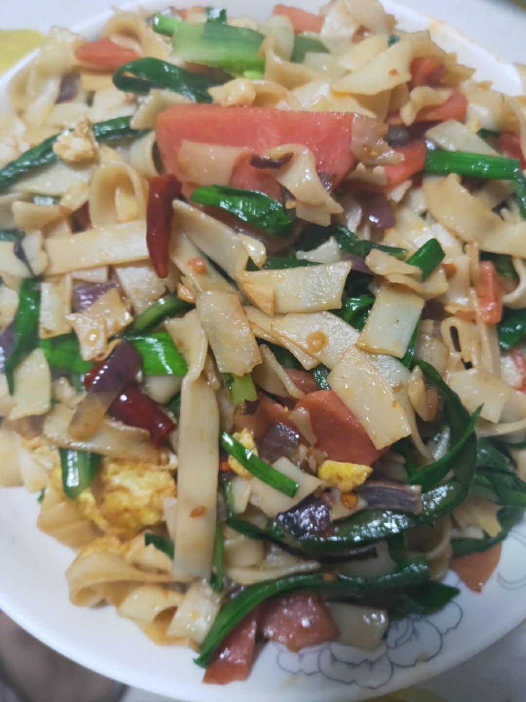 🍜最简单最好吃的家常炒面