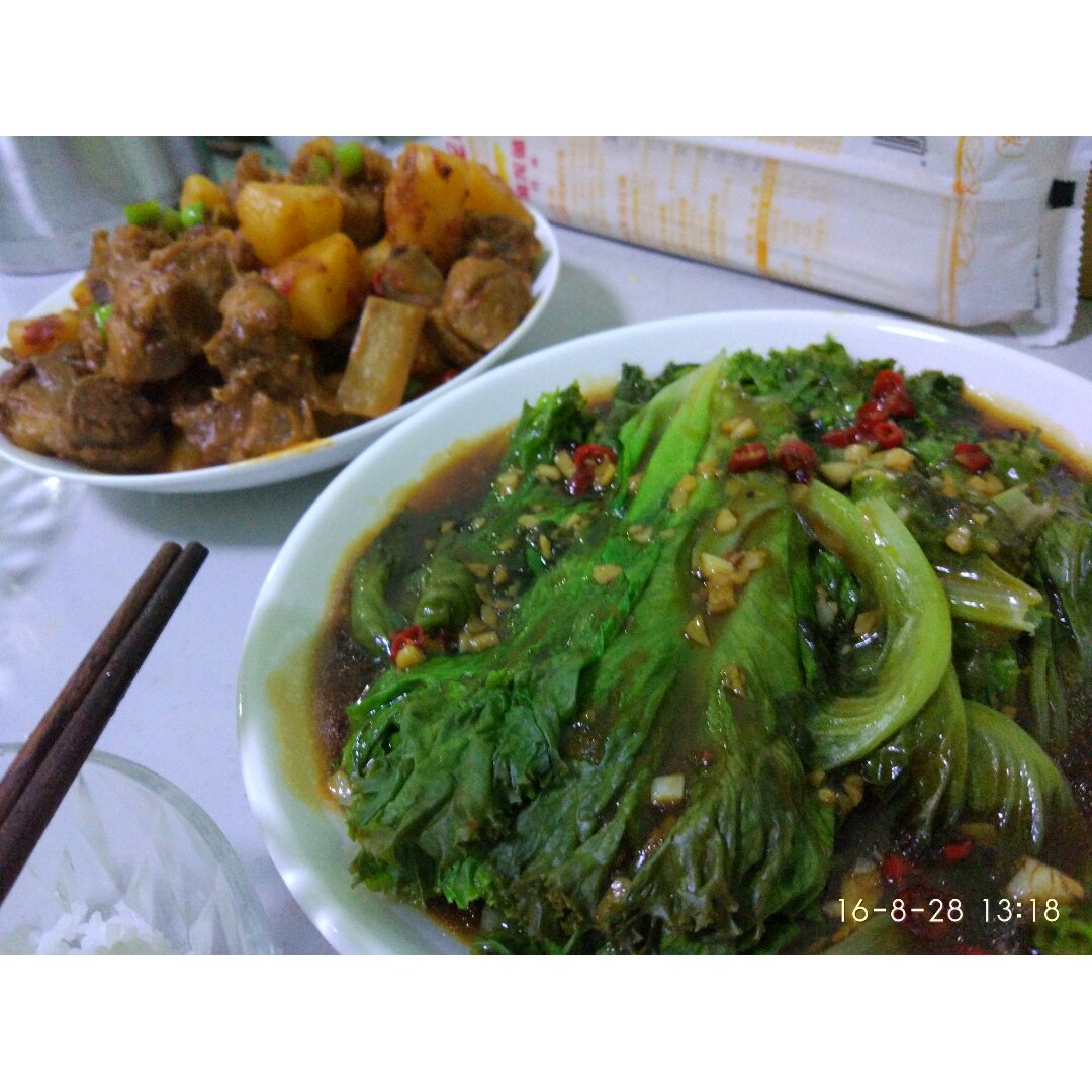 烫生菜简单又好味～