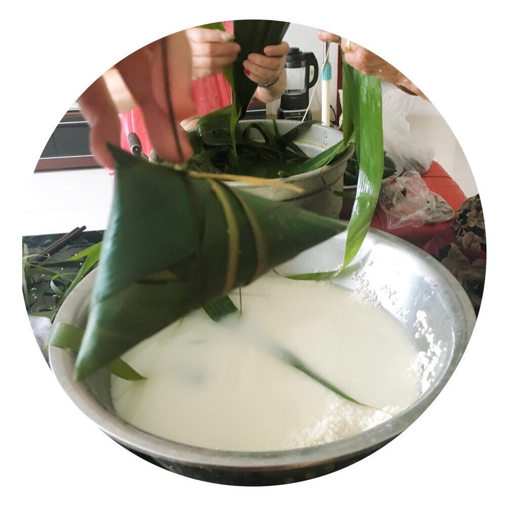 粽子包法