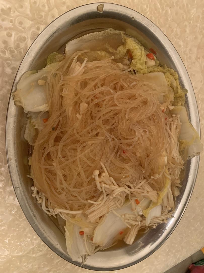 蒜蓉粉丝娃娃菜