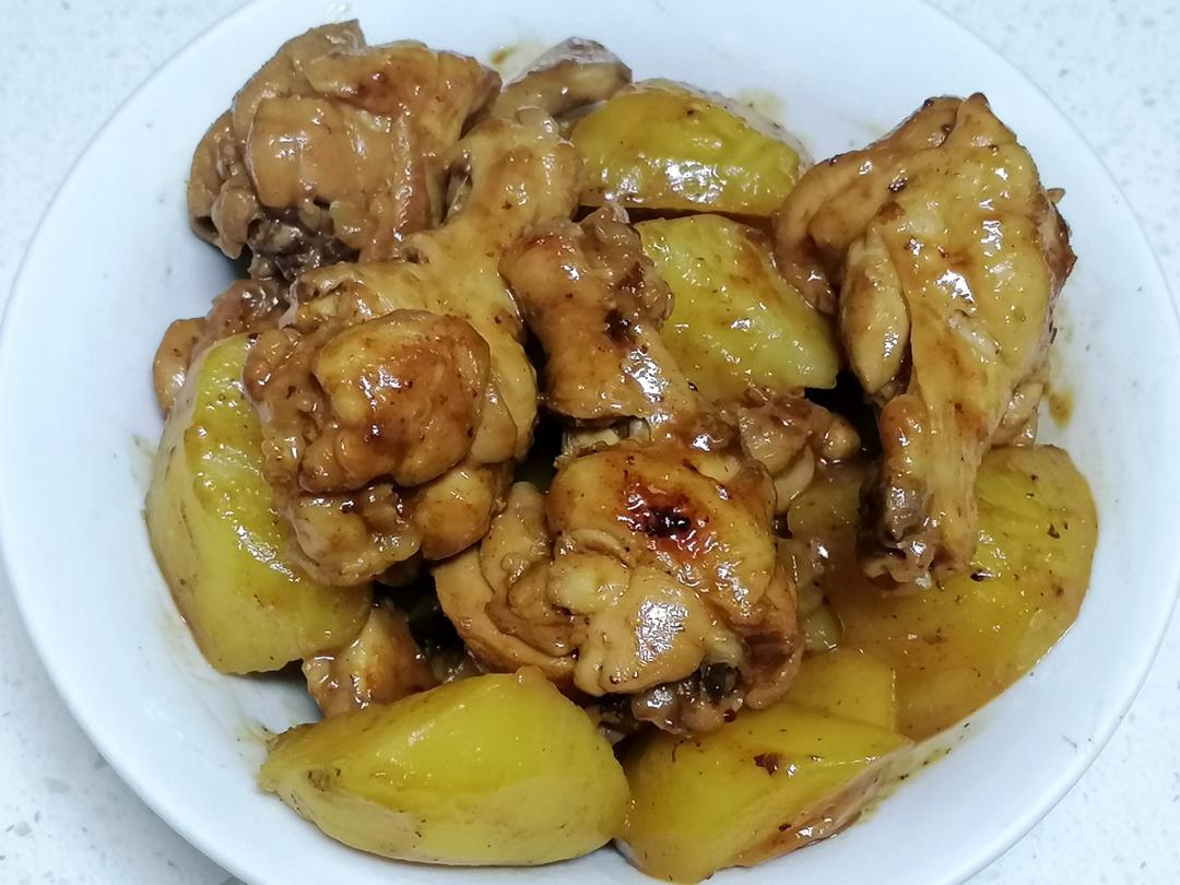 照烧土豆鸡翅根