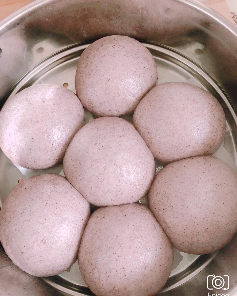 老面戗面白馒头