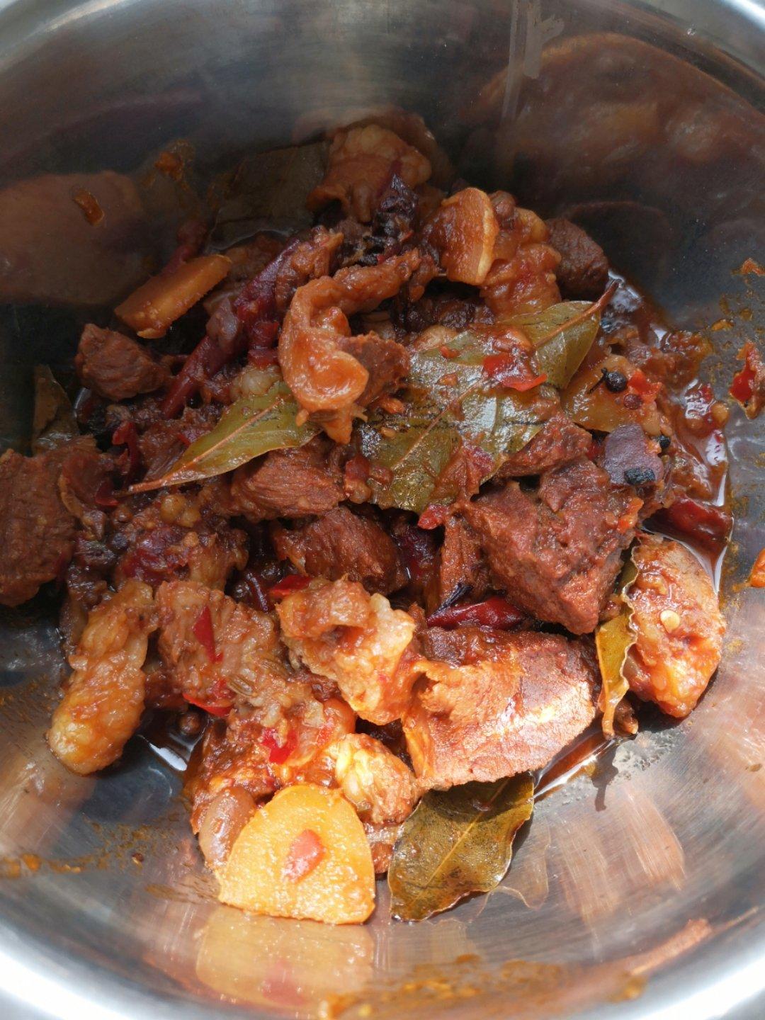 红焖羊肉