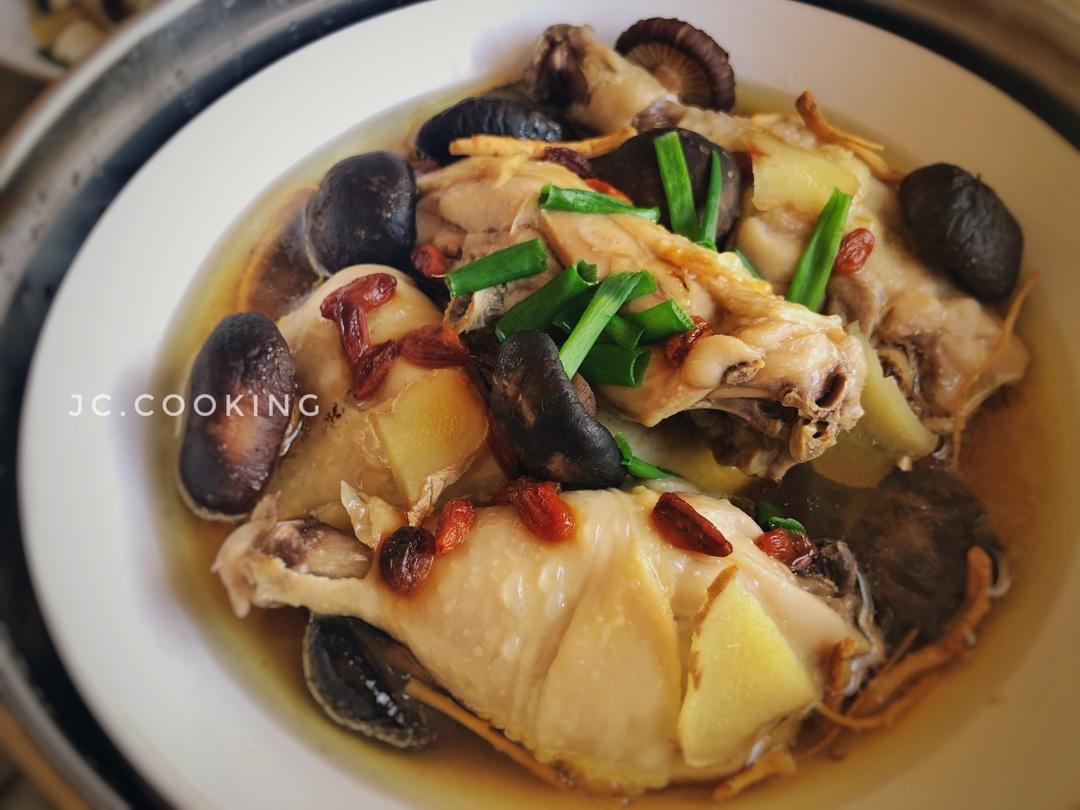 清蒸鸡腿
