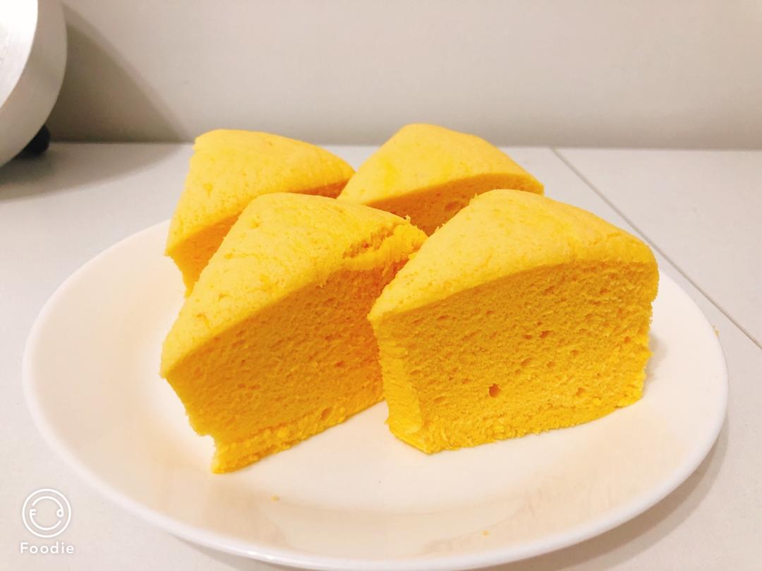 南瓜蒸蛋糕