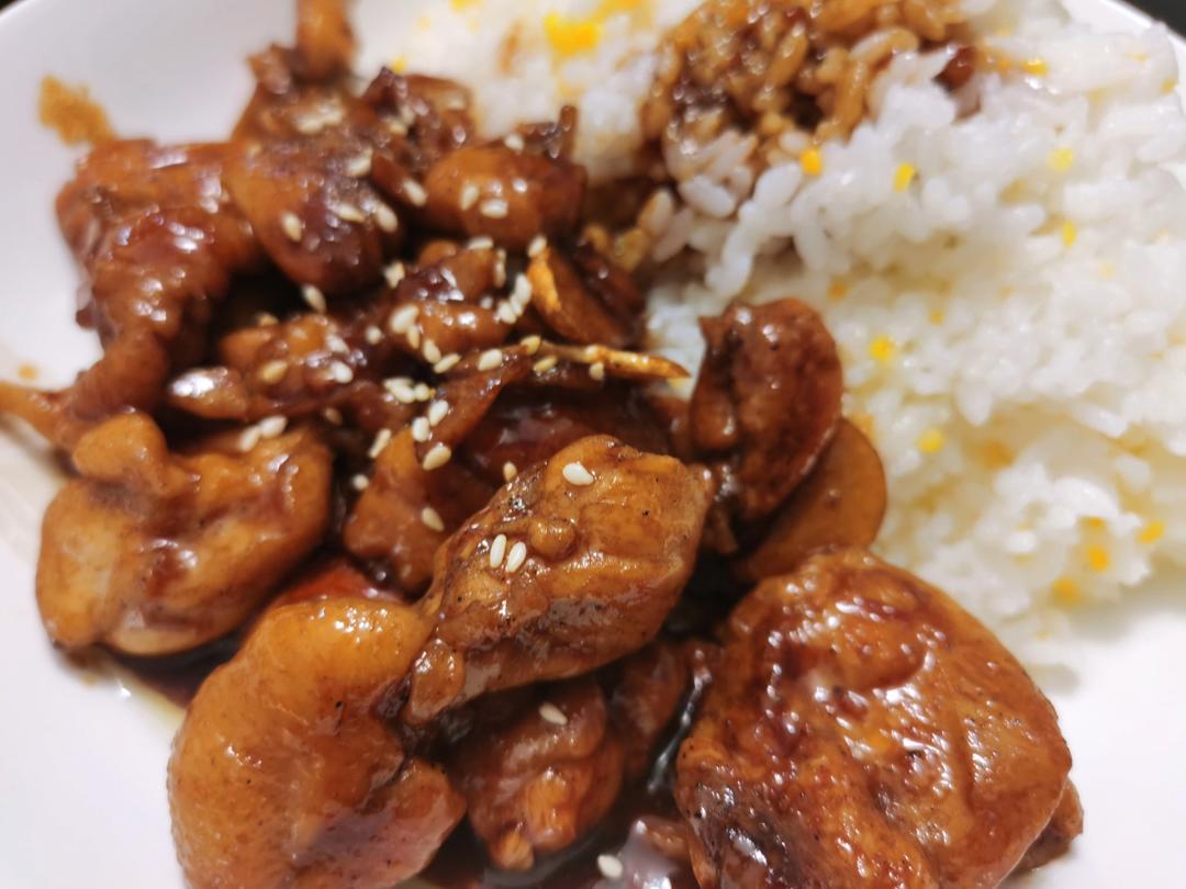 照烧鸡腿饭