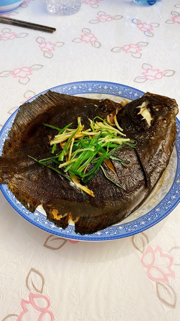 清蒸多宝鱼