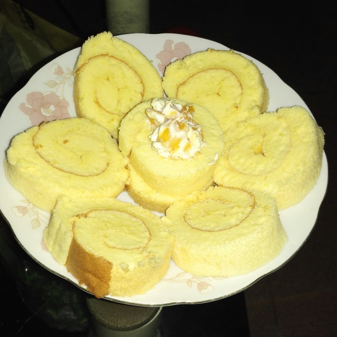 原味蛋糕卷