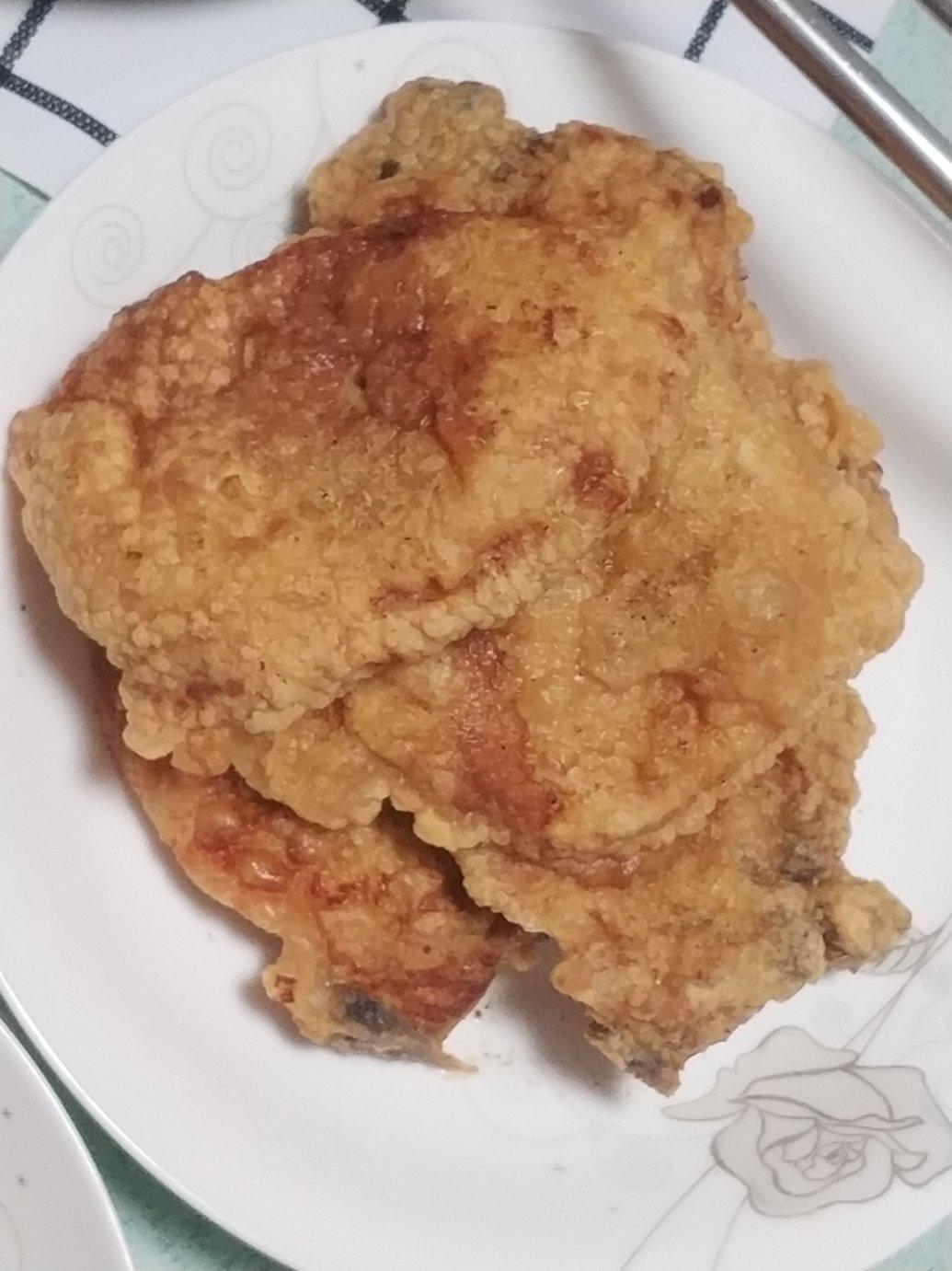 蛋汁椒盐大排