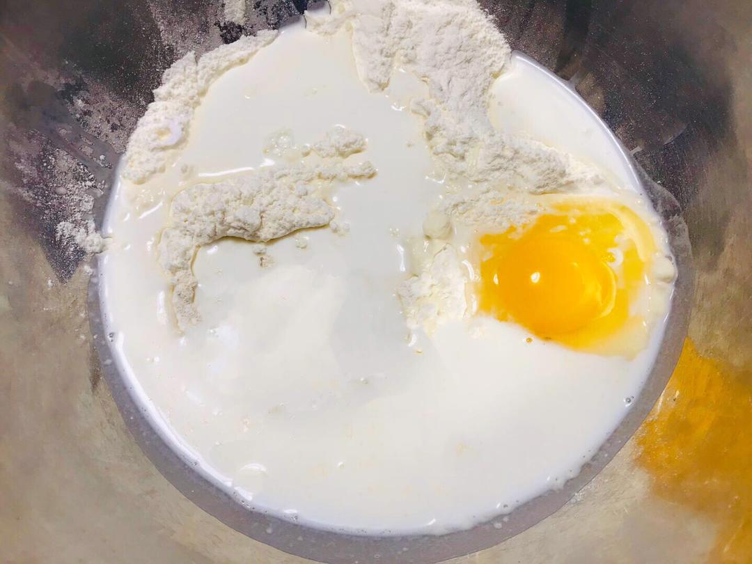 纯奶手撕吐司的做法 步骤1