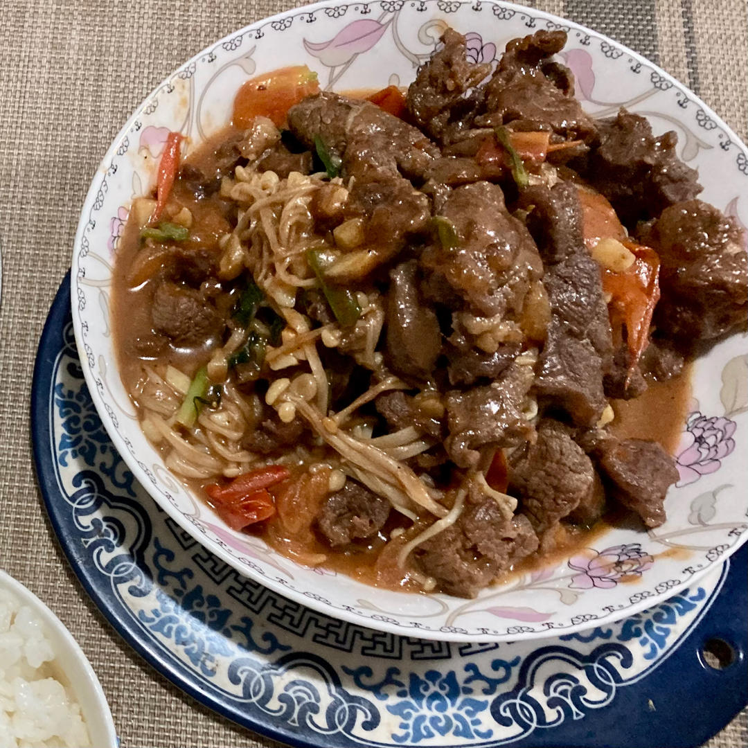 低脂低卡～营养又下饭的番茄金针菇