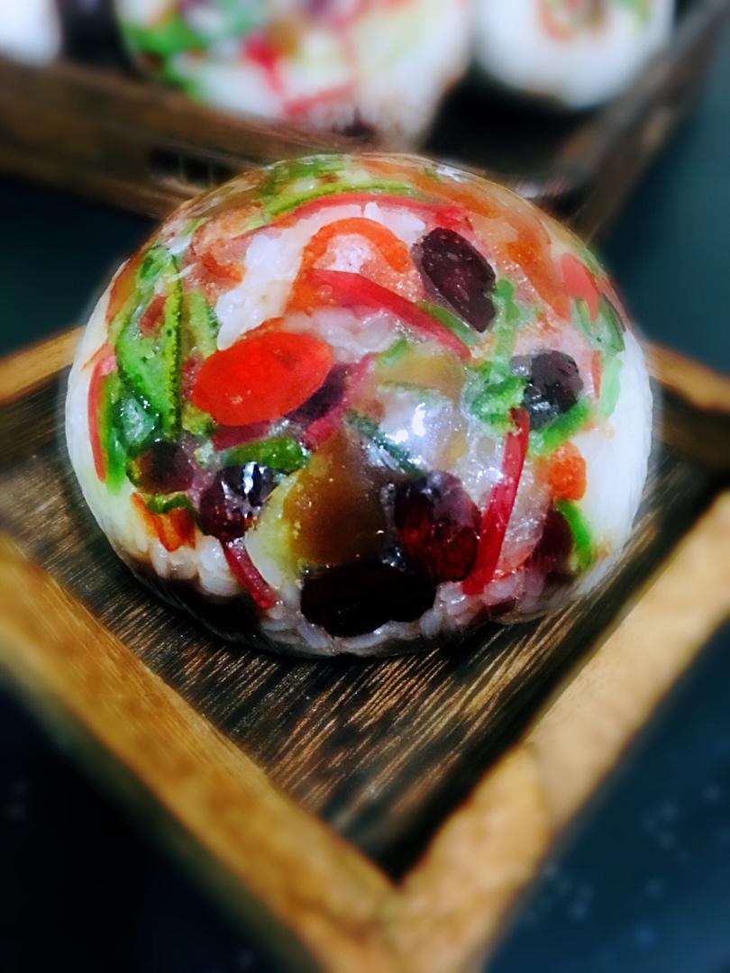 年夜饭-八宝饭。