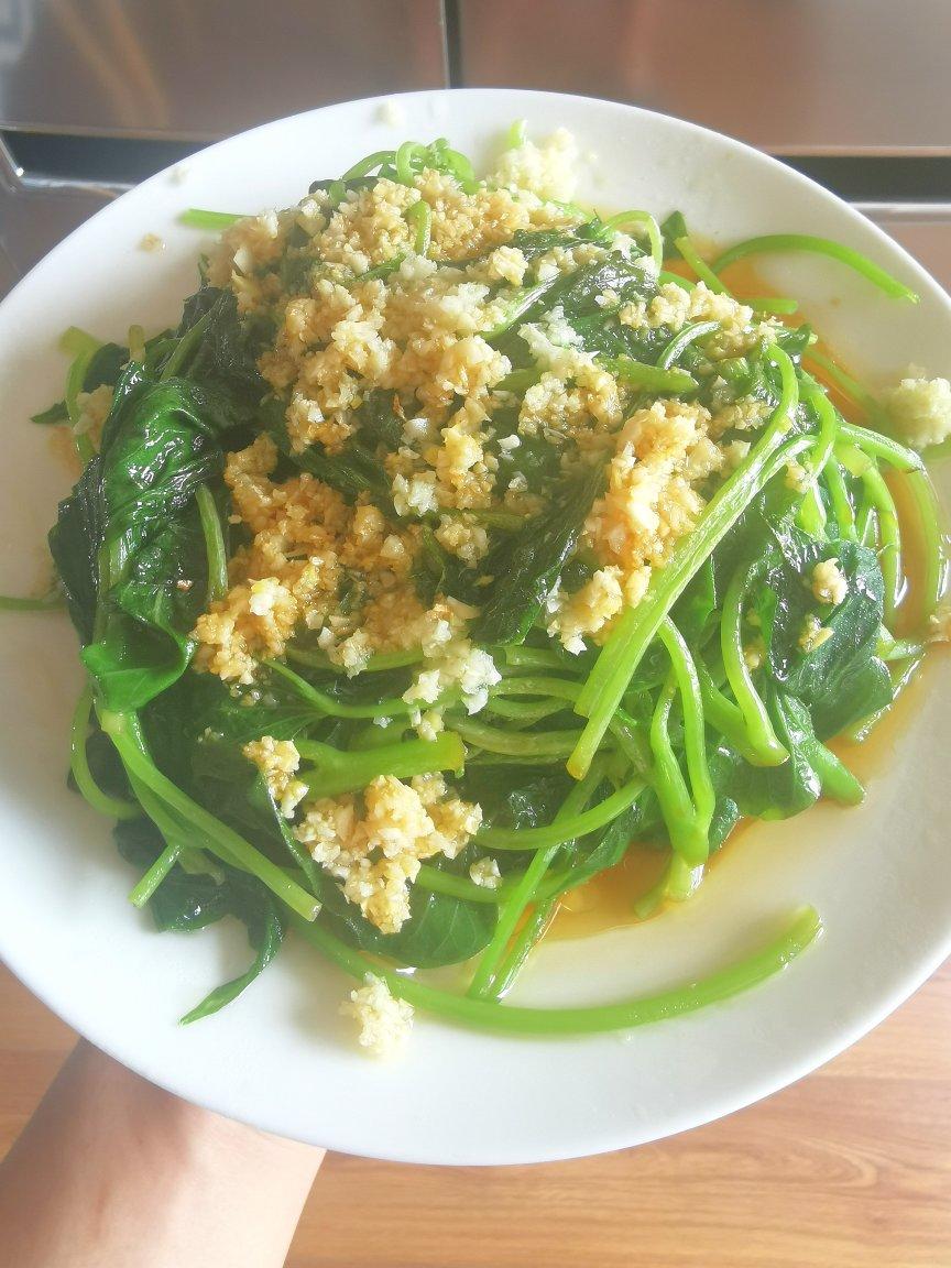 白灼生菜