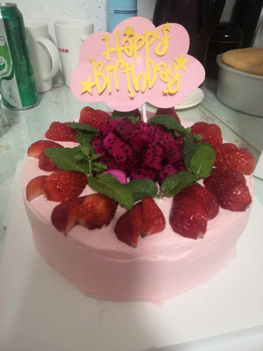 超级简单的味多美同款生日蛋糕（6寸），新手也能高度还原