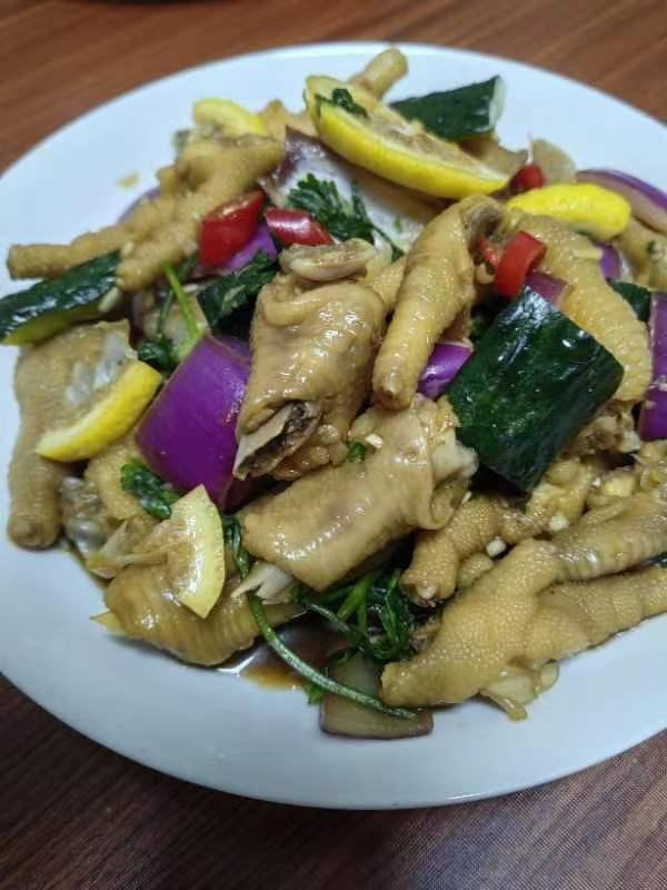 柠檬鸡爪