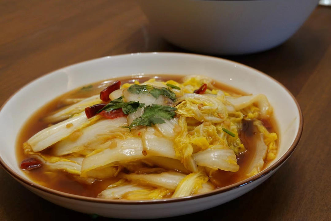 🔥酸酸辣辣。开胃爽口的醋溜白菜