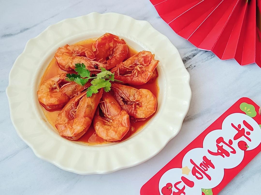 红红火火｜糖醋大虾