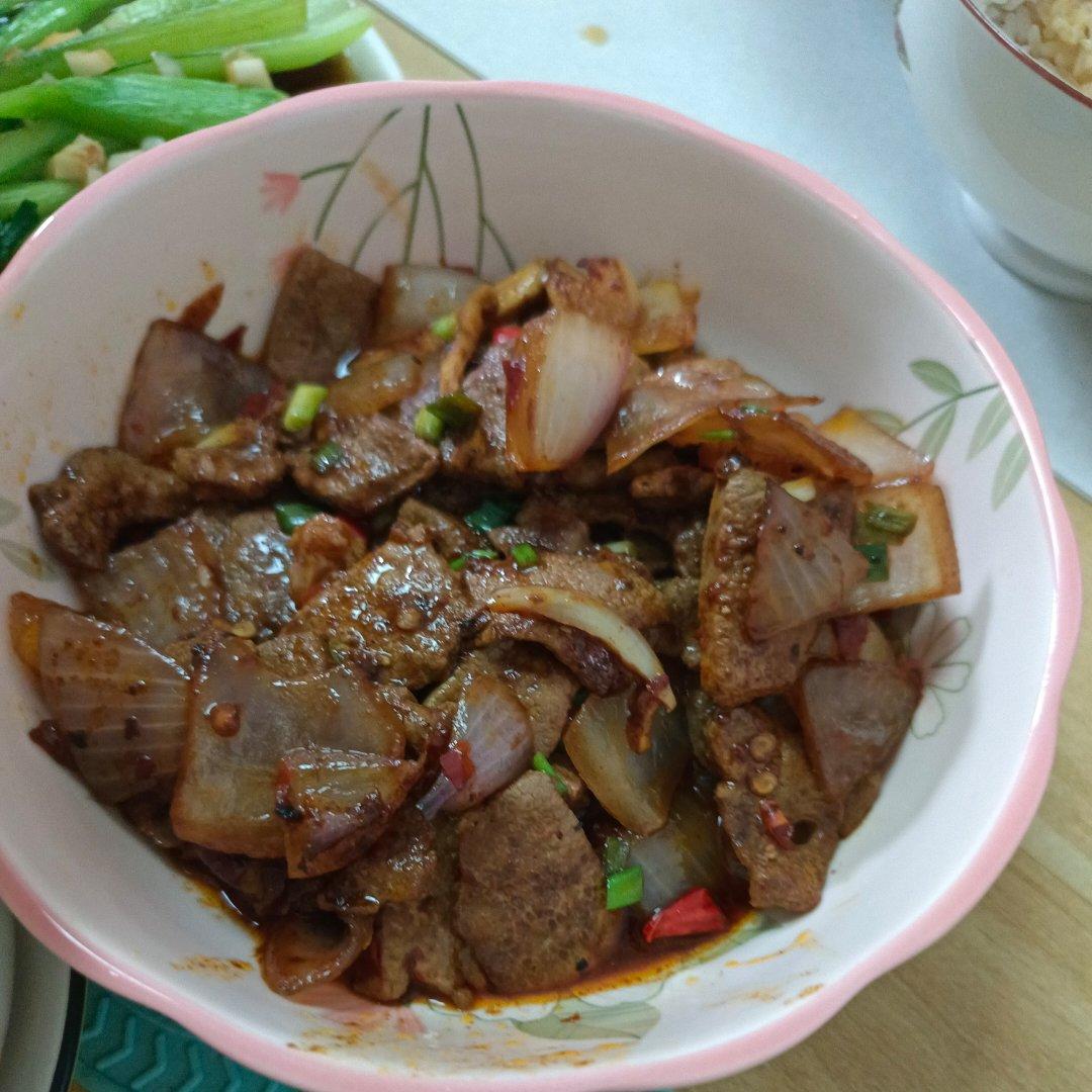 嫩炒猪肝