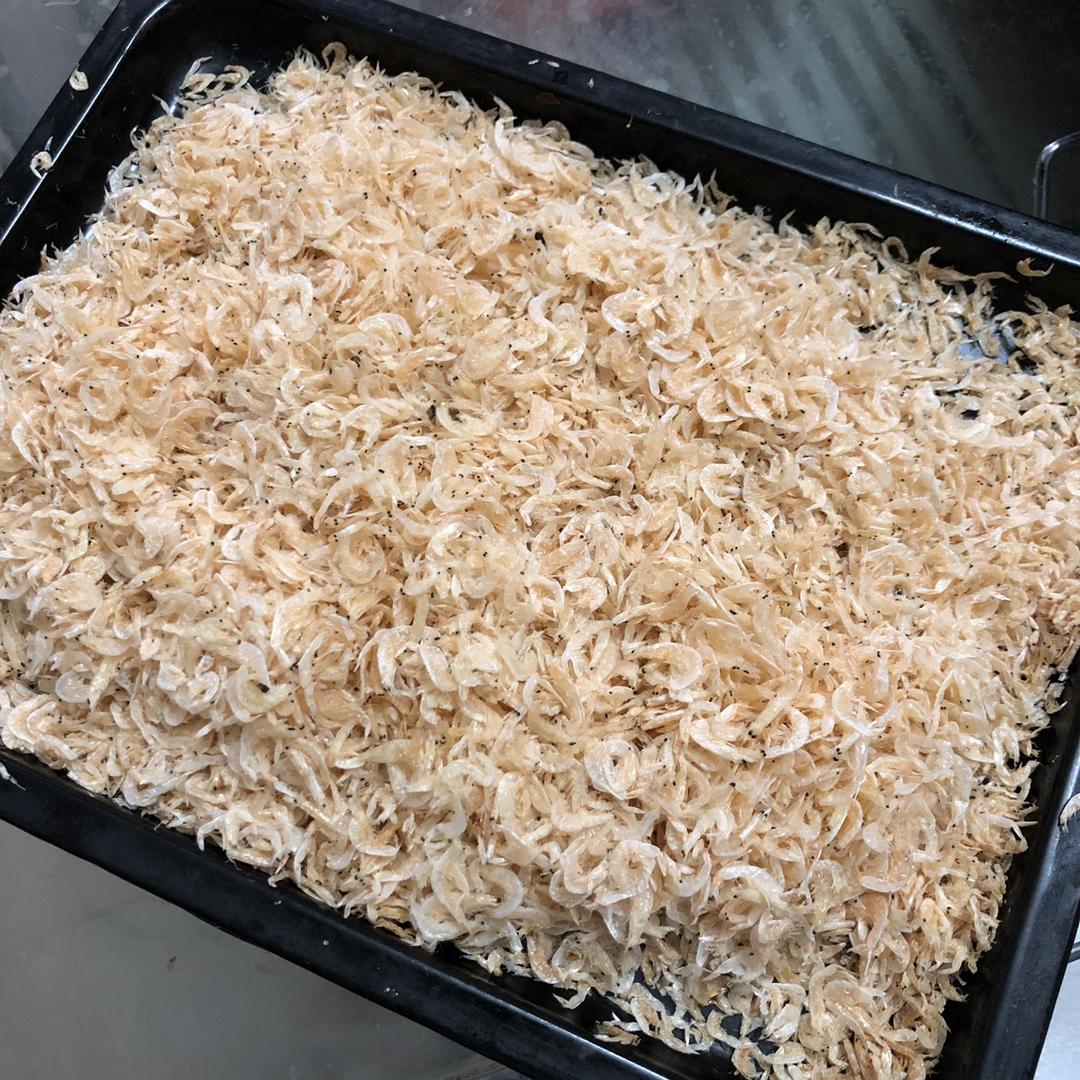 虾皮粉（天然调味剂）的做法