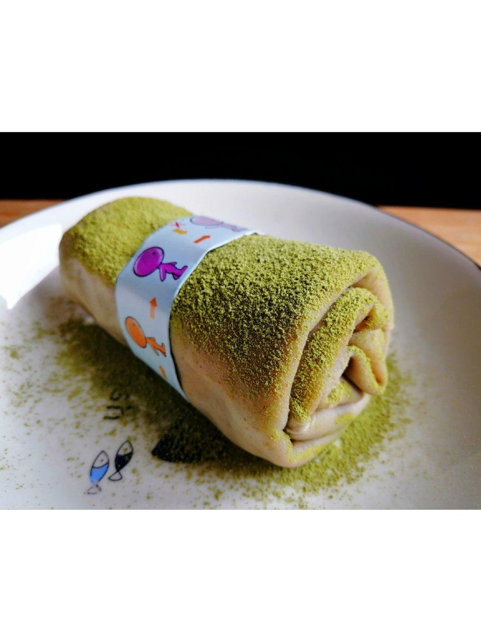 全麦抹茶毛巾卷୧⍤⃝🌯（减脂无奶油版）