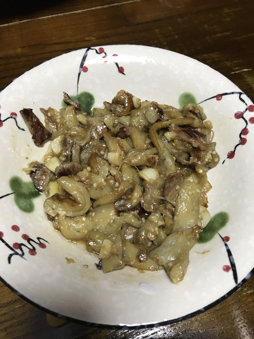 老丁的私房菜-油焖茄子