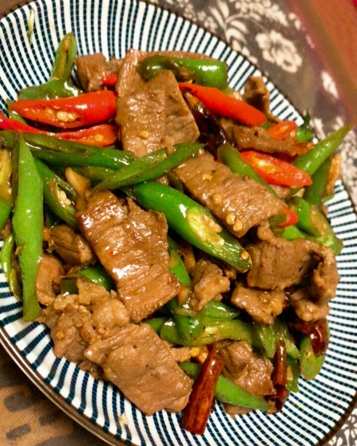 纆西北做的小炒牛肉