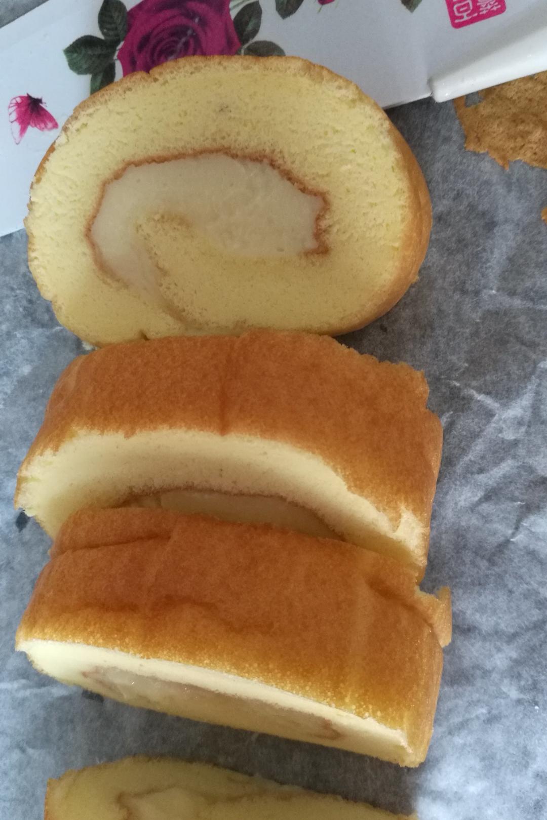 原味蛋糕卷(后蛋法)