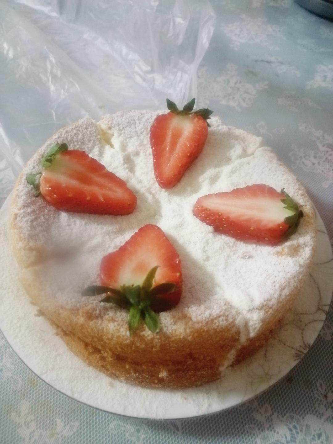 🔥口感细腻丰富，制作简单—日式冰乳酪戚风蛋糕