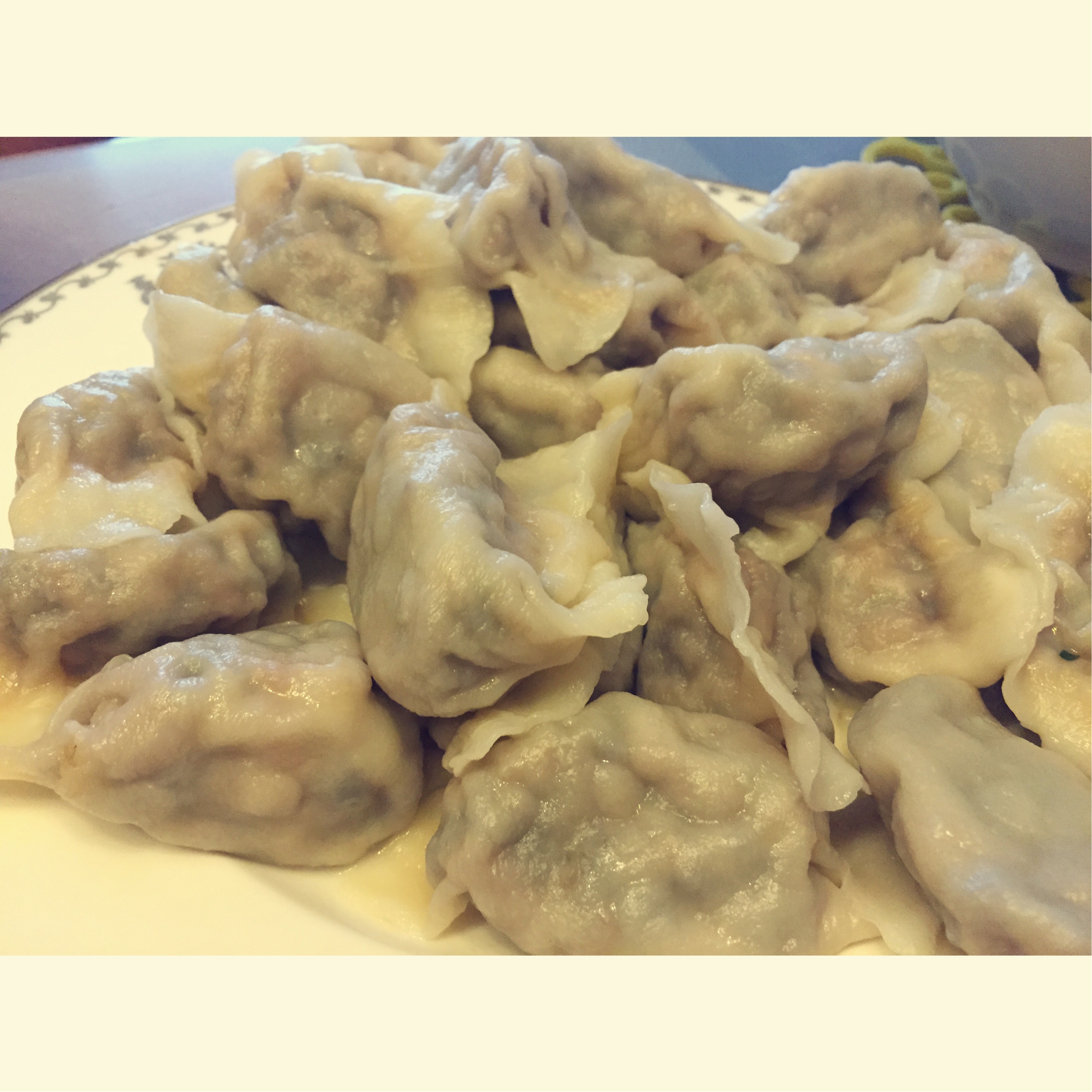 韭菜鸡蛋虾仁三鲜饺子