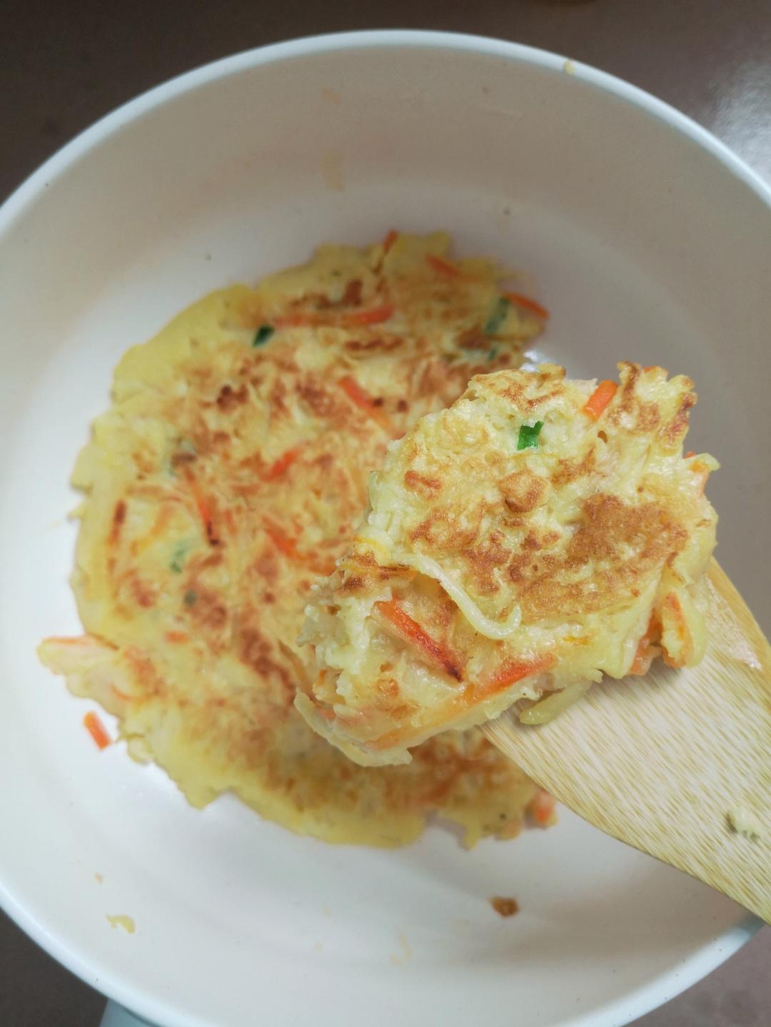 小吃糕点-蔬菜鸡蛋饼