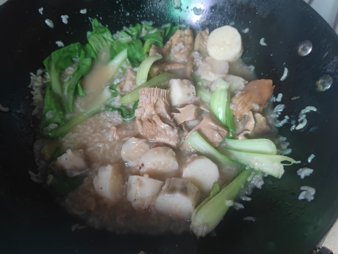 香菇山药粥（非常适合胃口不好的时候吃）