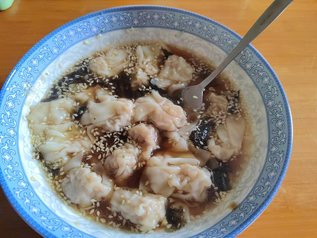 🔥好吃到汤汁都不剩❗️酸汤馄饨❗️