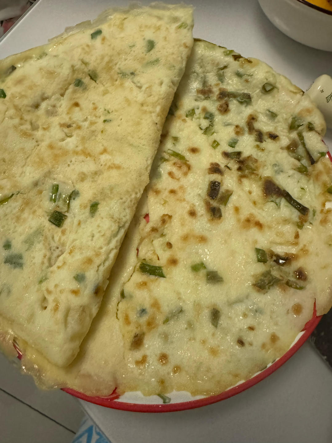 简单快手蔬菜鸡蛋煎饼