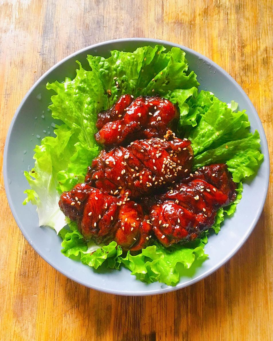 照烧鸡腿做法（厨房白痴都能做 全部有比例配方的）