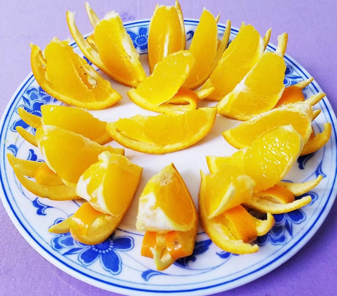 水果摆盘-年年有鱼-橙子