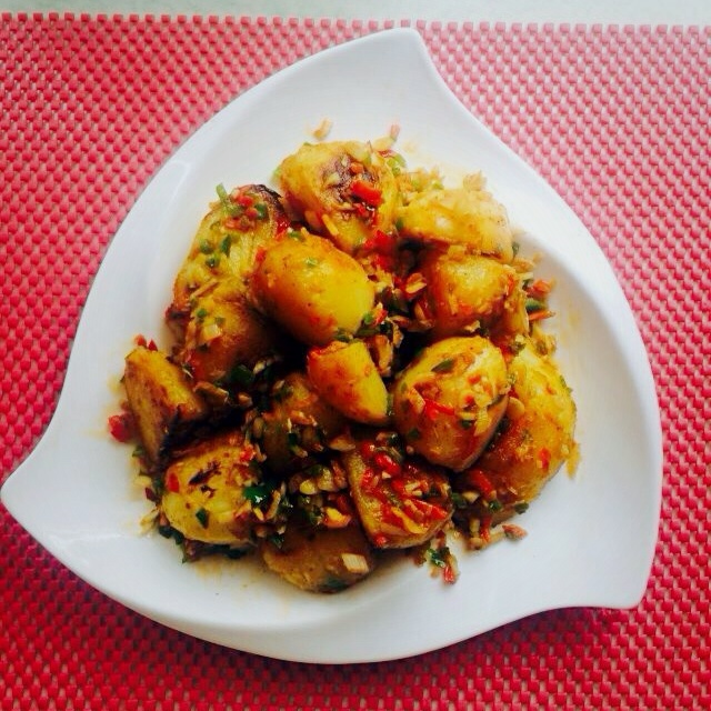 孜然香辣小土豆 Dry Fried Baby Potato