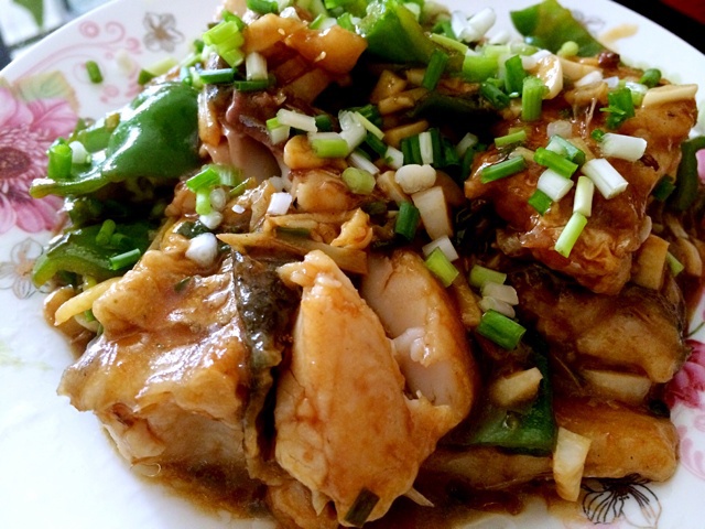 红烧鱼块