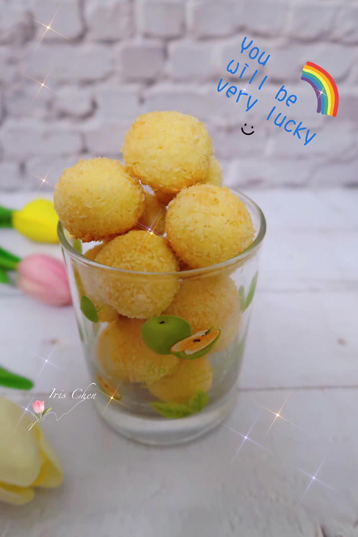 烘焙入门必备食谱‼️零难度超酥脆黄金椰蓉球