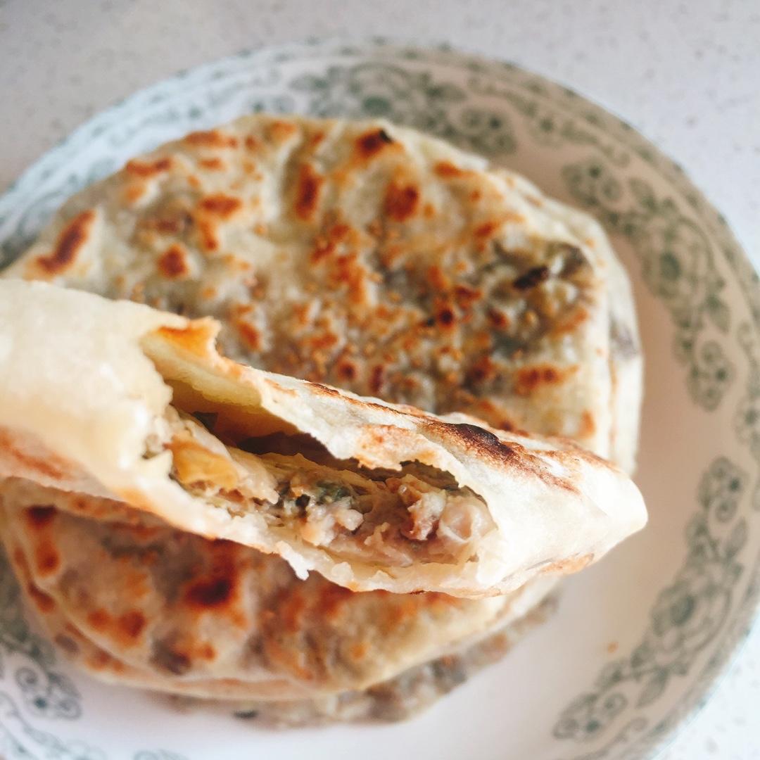 梅干菜猪肉烧饼