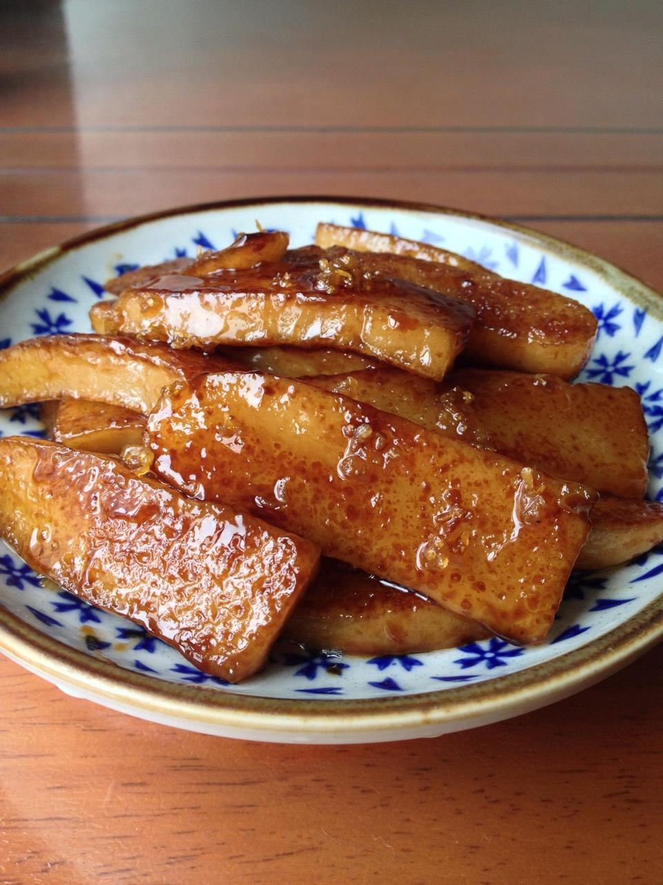 柠檬珍萌做的红糖煎年糕