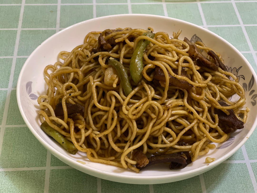 豆角焖面