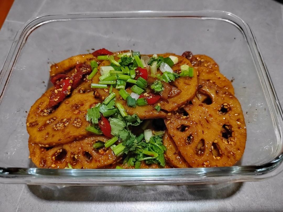 追剧解馋小吃 麻辣藕片
