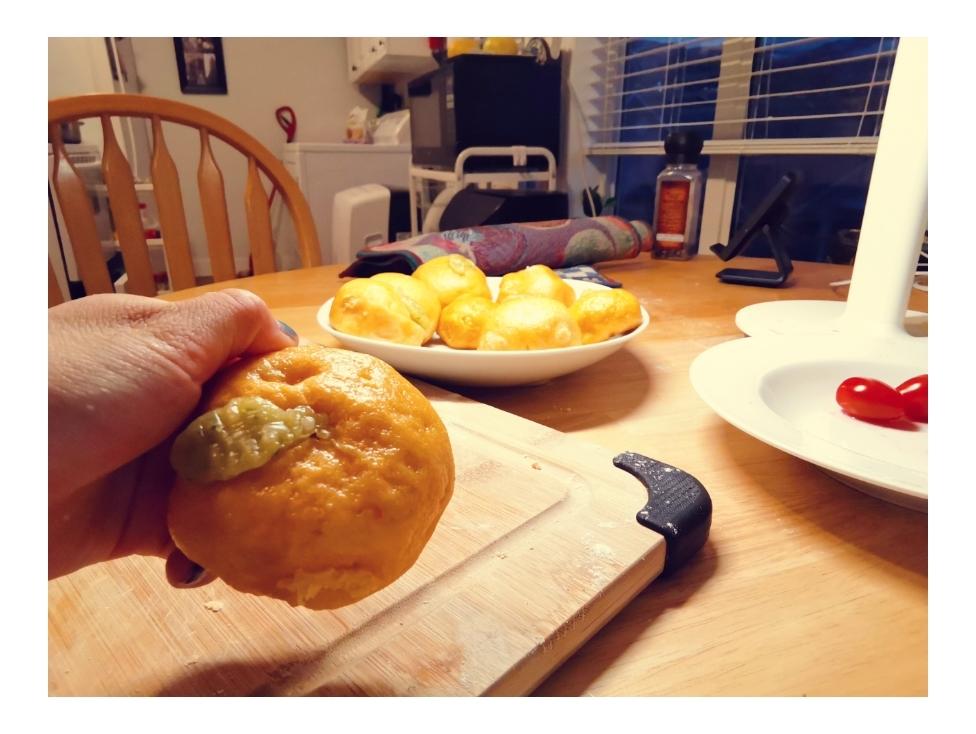 可剥皮的橘子🍊卡通果蔬仿真橘子造型馒头