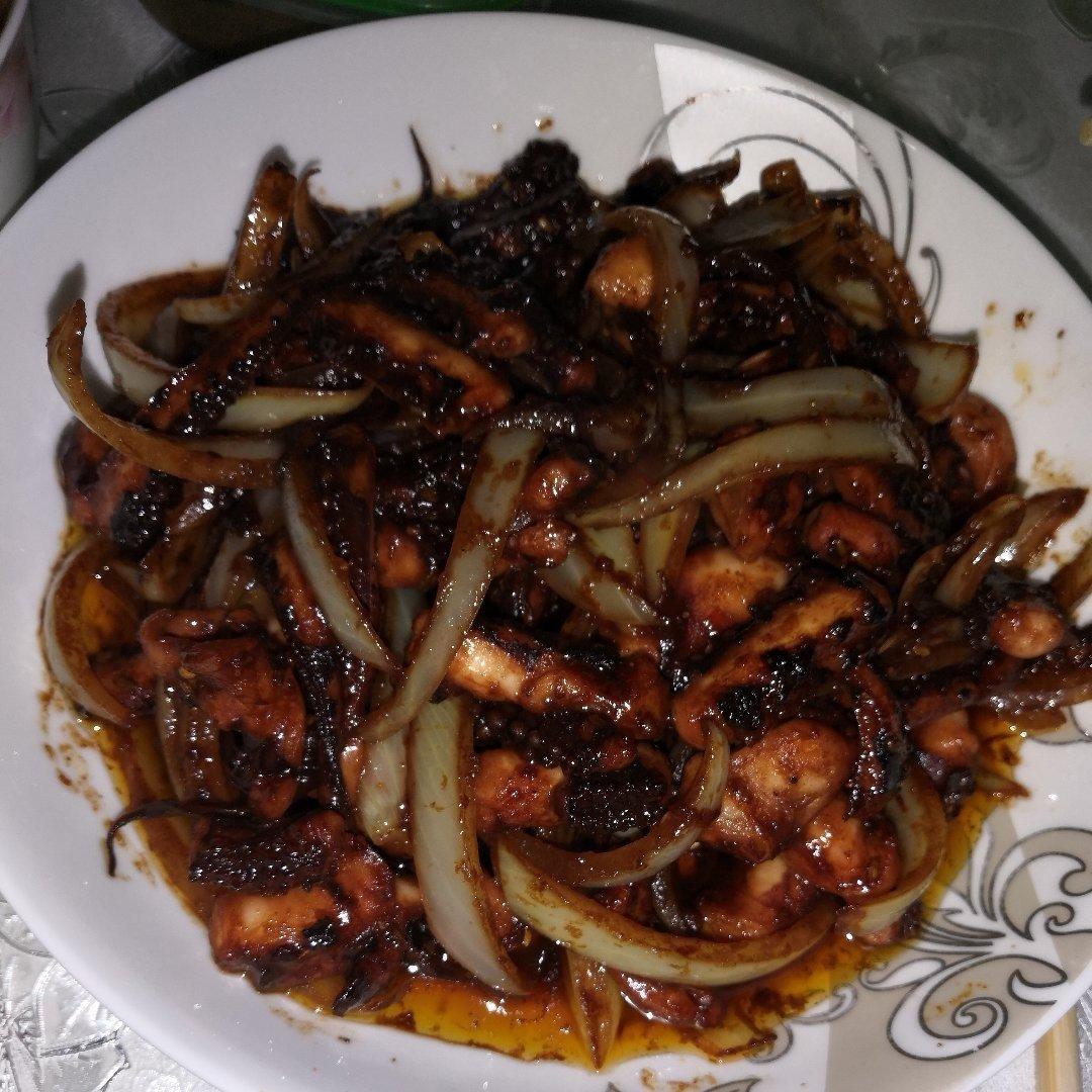 铁板鱿鱼家常版